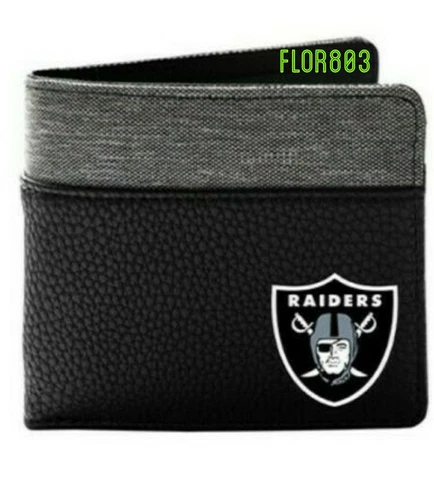 Oakland Raiders NFL Bi-Fold Pebble Wallet Cover
