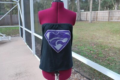 Camiseta sin tirantes Kansas State Wildcats talla grande Foto 1 de 4