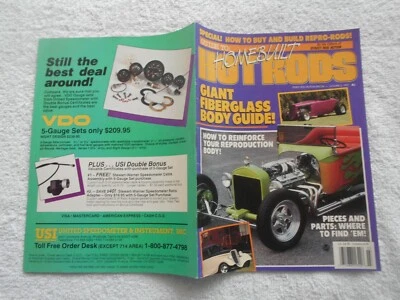 HOMEBUILT HOT RODS MAGAZINE-VOLUME 3,1991-STREET ROD ACTION SPECIAL - Image 1 of 2