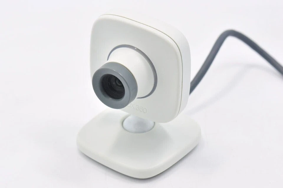 Genuine Microsoft Xbox 360 Live Vision Camera USB Webcam Chat For PC XBOX360 - Image 1 of 1
