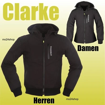 -23% Modeka Motorrad Hoody Clarke Softshell wasserdicht Damen Herren UVP 99,90 € - Bild 1 von 4