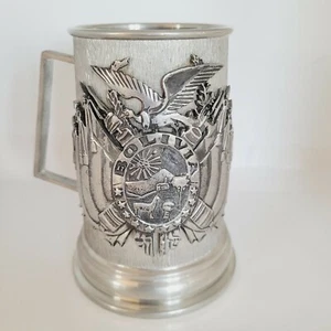 Vintage Zinn Krug Stein Bolivien - Bild 1 von 8