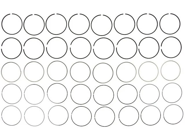 Juego de anillos de pistón 85CQBY16 para Savana 2500 3500 Sierra 1500 Classic HD W3500 Foto 1 de 1