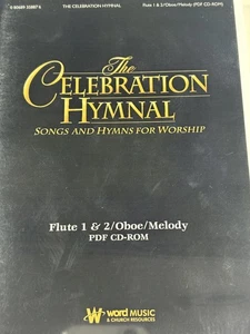 The Celebration Hymnal Flute 1 & 2 Oboe Melody Orchestral Part PDF CD-ROM Word - Picture 1 of 6