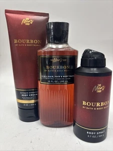Bath & Body Works Herren Bourbon Geschenkset Spray, Wash & Lotion 1120-81 - Bild 1 von 4