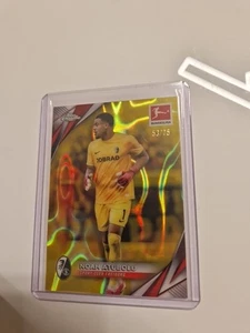 2024-25 Topps Chrome Bundesliga - Noah Atubolu  Gold Refractor /50 SC Freiburg - Bild 1 von 2