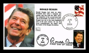 DR JIM STAMPS US COVER PRESIDENT RONALD REAGAN FDC TOMS CACHET DESIGNS - Picture 1 of 2
