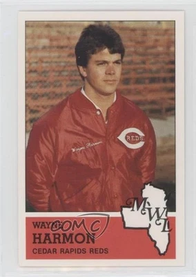 1983 Fritsch Midwest League Stars of Tomorrow Wayne Harmon #156 - Image 1 of 2