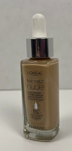 L'Oreal Paris Hyaluronic Tinted Serum True Match Nude 4.5 - 5.5 Rich Medium - Picture 1 of 3