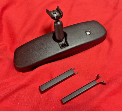 2009-2014 OEM Nissan Maxima Auto Dimming Rear View Mirror & Trim - Image 1 of 4