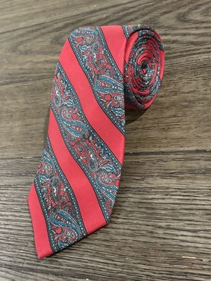 Мужской шелковый галстук Christian Dior сделано в США WPL 125 - Изображение 1 из 3