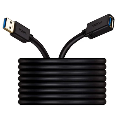 USB Extension Cable 20Ft - High Speed USB 3.0 Extender Male to Female Cord - Image 1 of 4