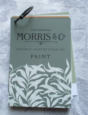 Brand New 2023 Morris & Co Ring-Bound Fan Deck Colour Paint Chart - Image 1 of 3