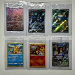 Pokémon Sealed Promo Build-A-Bear Lot Mew, Psyduck, Mewtwo, Snorlax & Charmander - Picture 1 of 24