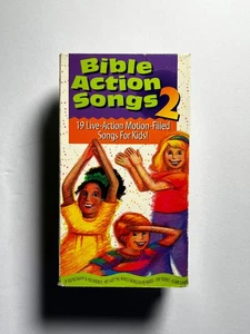 Bible Action Songs 2 VHS (Kids Music) 19 Live-Action Songs Buy 3 Get 3 - Picture 1 of 12