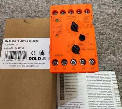 DOLD relay BA9053/710 AC/DC80-230V 0058330 Brand new original - Image 1 of 2