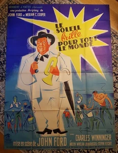 Poster LITHO 1953 DIE SONNE SCHEINT FÜR ALLE 120x160 John Ford [RAR] - Bild 1 von 2