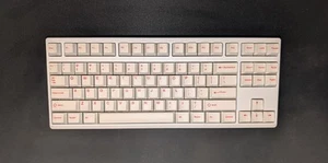 Zoom TKL EE Keyboard White Case & Glass SS PVD Mirror Gold Wired and Wireless - Picture 1 of 12