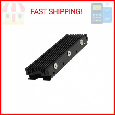 Dissipador de calor SSD MHQJRH M.2 2280, dissipador de calor dupla face, com almofada térmica de silicone  - Imagem 1 de 2