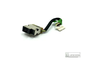 Genuine OEM HP Notebook 14S-DQ DC Jack Power In Socket Charging Port 808155-010 - Afbeelding 1 van 3