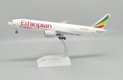 777-200LRF ETHIOPIAN CARGO REG: ET-AWE W/STD - JC WINGS XX20296C 1/200