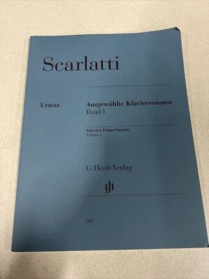 Scarlatti Selected Piano Sonatas Volume I Sheet Music Piano Solo 51480395 - Image 1 of 3