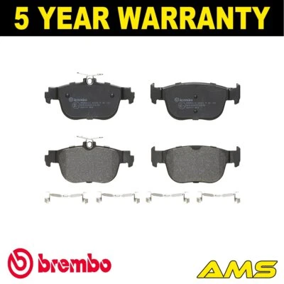 Fits VW Golf Audi A3 Seat Leon Skoda Octavia Brake Pads Set Rear Brembo - Image 1 of 4