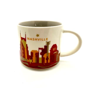 Starbucks Mug You Are Here Collection Nashville Tennessee 2014 Coffee Tea 14 oz - Picture 1 of 11