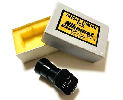 [Near MINT] Nikon Angle Finder for Nikomat F / F2 Series w/ Box from JAPAN - Image 1 of 4