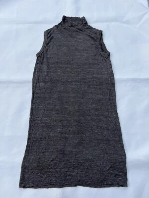 Camisa Rick Owens Lilies Marrón Cuello en V 8 Espalda Acanalada Peso Pluma Viscosa Jersey Foto 1 de 4