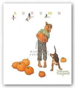 ART PRINT Pilgrimage by Norman Rockwell Image Size 16 x 18 - Picture 1 of 1