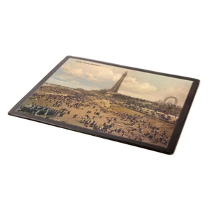 MOUSE MAT - Vintage Lancashire - Central Beach, Blackpool (fc) - Afbeelding 1 van 1