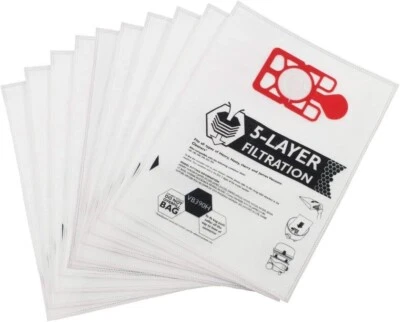 10 x HOOVER BAGS FOR NUMATIC HENRY HETTY JAMES VACUUM CLEANER HEPA-FLO - Image 1 of 3