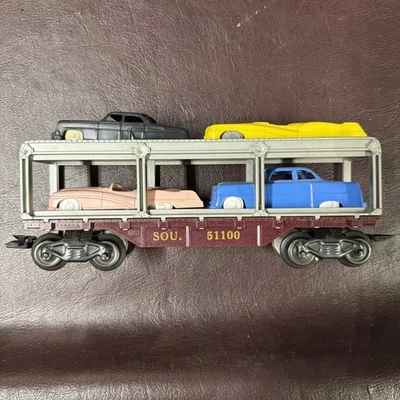 Vintage Marx SOU. Transportadora automática 51100 com 4 carros - Acopladores automáticos - Imagem 1 de 4