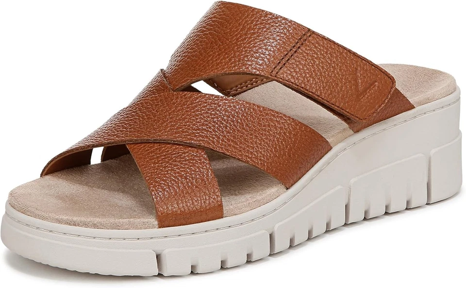 Sandalia de cuña Vionic Uptown Sunset para mujer nueva sin caja Foto 1 de 4