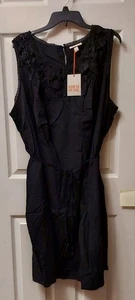 3X Vestido Knox Rose Para Mujer Correa Ancha Sin Mangas Línea A Color: NEGRO NUEVO - Imagen 1 de 4