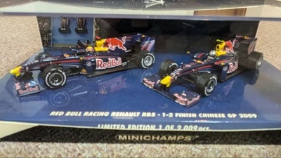 [Raro,] Red Bull RB5 2-Car Set 1-2 Finish Chinese GP 2009 - Immagine 1 di 4
