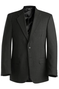 Edwards Men's Wool Blend Sport Coat - Charcoal - 58 R - Picture 1 of 2