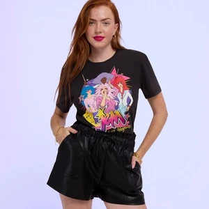 Official Loungefly Jem And The Holograms Unisex T-Shirt : L,XL,XXL,3XL - Picture 1 of 4