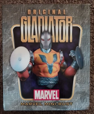 Bowen Designs Marvel Comics Original Gladiator Mini-Bust Statue Figure 562/1500 - Image 1 of 2