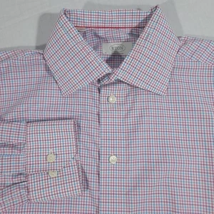 ETON Dress Shirt Mens 16 41 Button Up Contemporary Fit multicolor tattersall - Picture 1 of 12