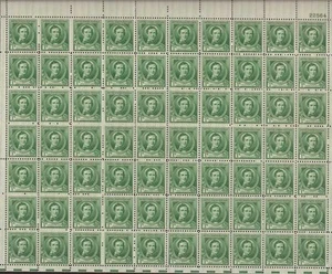 Estampilla de Estados Unidos - 1940 1c Compositor Stephen Foster - Hoja de 70 estampillas #879 - Imagen 1 de 1