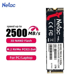 Netac 512GB SSD M.2 2280 Interne Festplatte Top Performance 3D Nand Flash - Bild 1 von 13