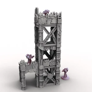 Watcha Tower - Scrapz Kamp - Wargaming Ork Terrain - Imagen 1 de 10