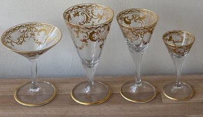 Инкрустированные золотом очки Moser на 4 места - Изображение 1 из 4