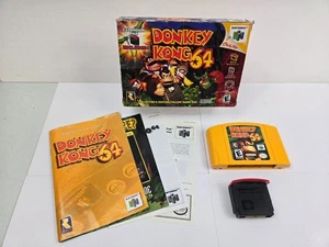 Donkey Kong 64 (Nintendo N64, 1999) Complete in Box - Picture 1 of 10