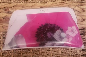Ted Baker Cosmetic Bag Bright Floral Waterproof Vinyl "Tiny Inperfections" - Picture 1 of 10