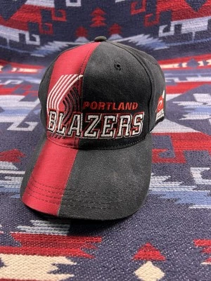 Vintage 90s Portland Trail Blazers Snapback Hat Sports Specialties Draft Day - Image 1 of 4