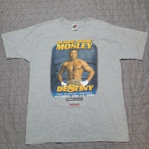 Vintage Sugar Shane Mosley Top Rank 2000 Boxing T-shirt Size L - Picture 1 of 14