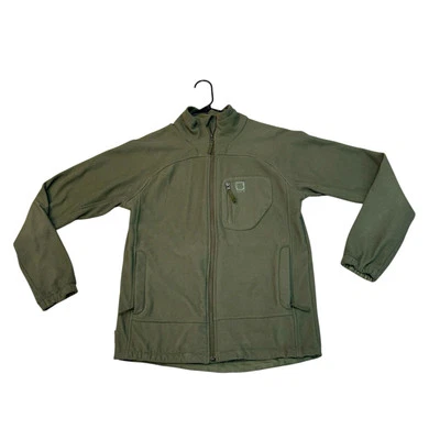 Abrigo Chaqueta Ligera Burton Para Hombre Verde Ejército Polar Cremallera Talla Pequeña  Foto 1 de 4